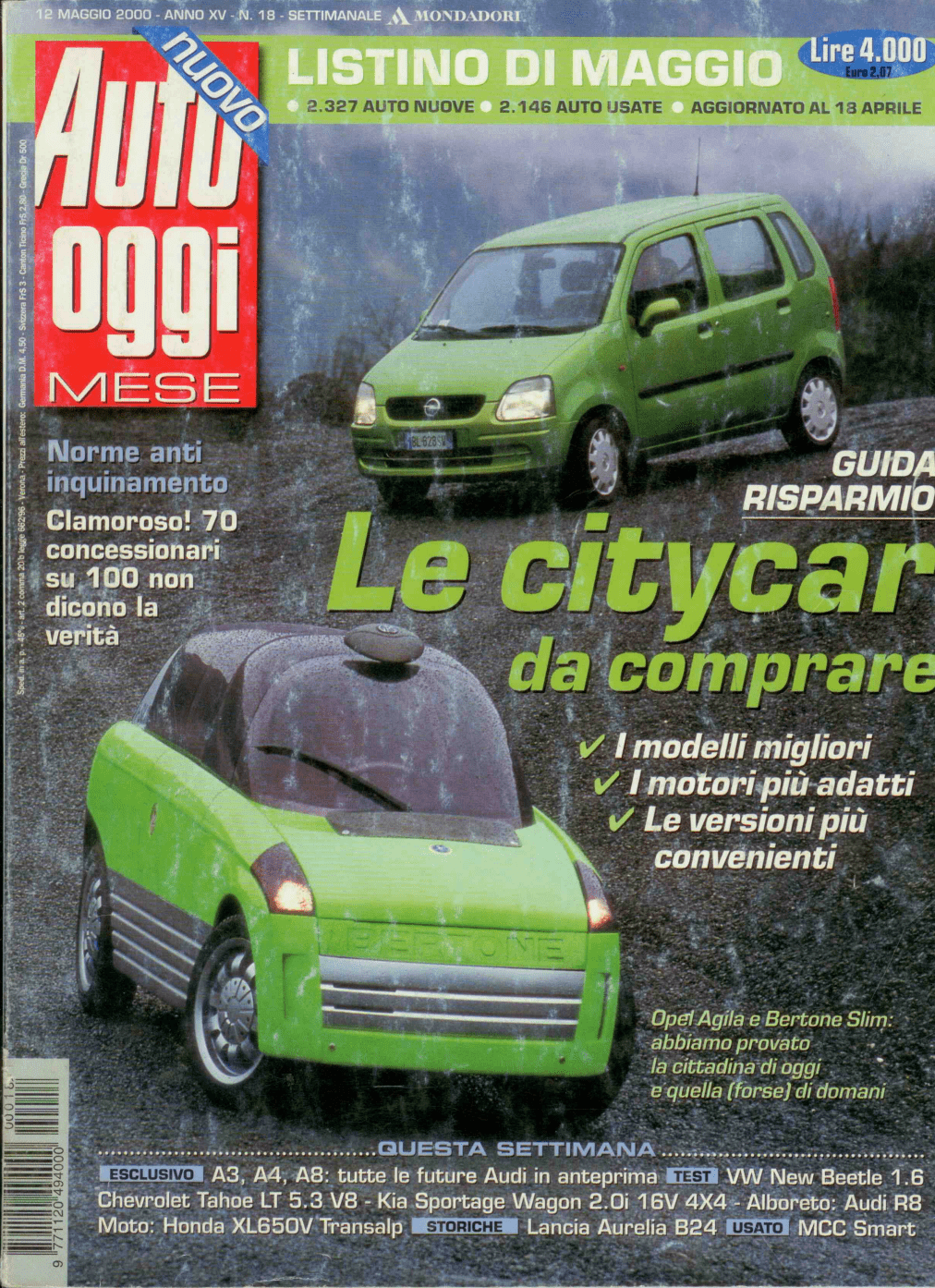 Le citycar da comprare
